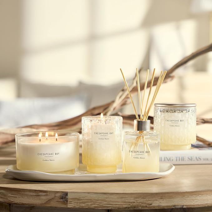 Chesapeake Bay, 14.5oz Golden Waves Scented Candle, Mood Evoking Fragrance - Image 7