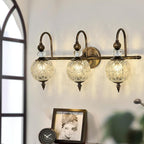 Piepooye Vintage Bathroom Light Fixtures Bronze Vanity Light - Image 7