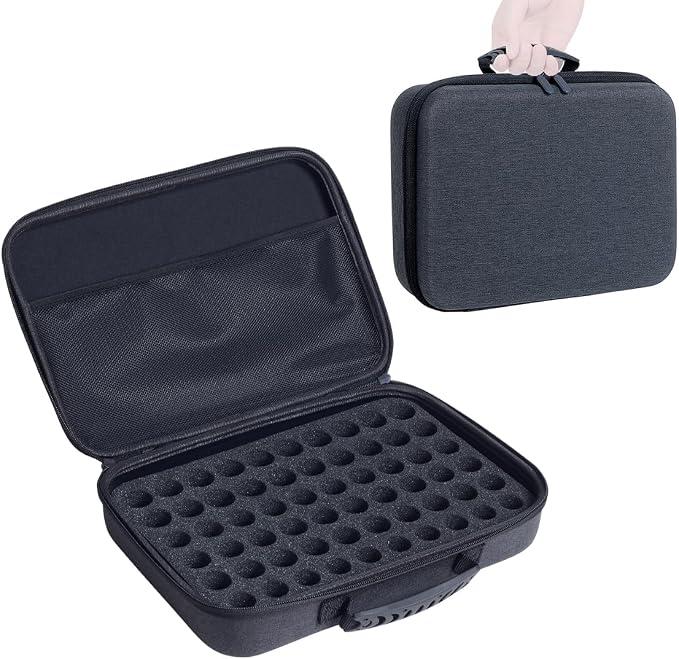 Essential Oils Carrying Case Holds 60 Grids by LANDFOBO