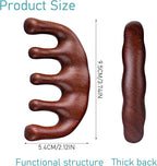 Wooden Scalp Massage Comb, Wooden Scalp Comb - Image 6
