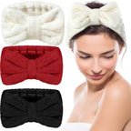 3 Pieces Towel Headbands for Women Makeup Headband for Washing Face Makeup Spa by Hicarer
