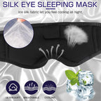 LC-dolida Sleep Headphones, Sleep Mask Bluetooth Wireless Music Eye Mask - Image 2