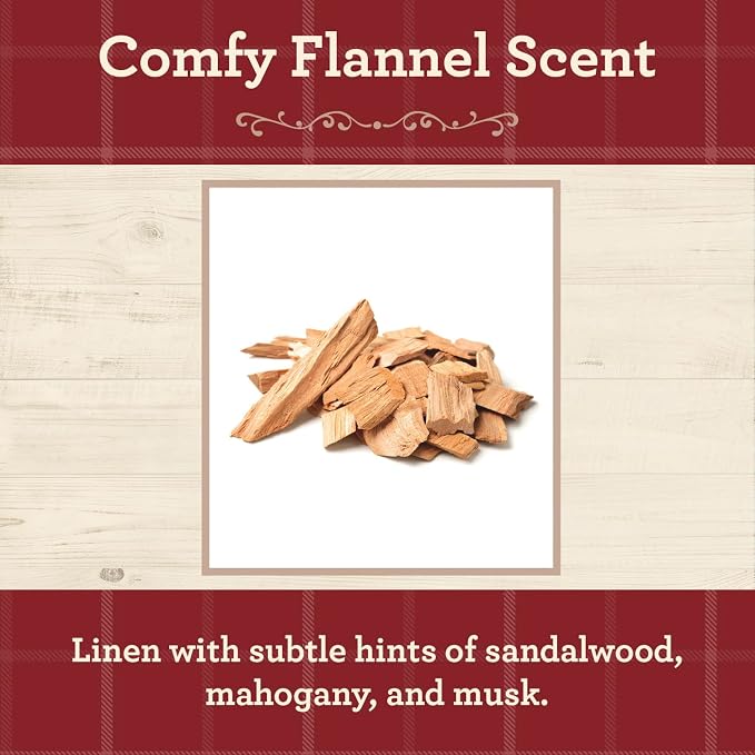 Our Own Candle Company, Comfy Flannel Scented Mason Jar Candle, 100 Hour Burn - Image 2