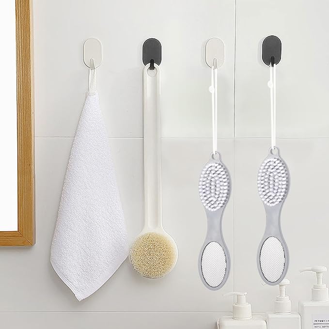 2 Pcs 4 in 1 Foot Scrubber Dead Skin Remover - Image 5