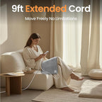Heating Pad for Back, Shoulders & Period Cramps, 9 Heat Settings, Auto Shut-Off - Image 6