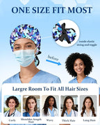 Plifal 100% Cotton Scrub Cap - Image 5