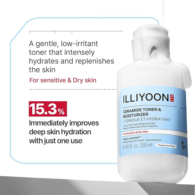 Illiyoon Ceramide ATO Moisturizing Milky Toner | Lightweight Milky Essence - Image 3