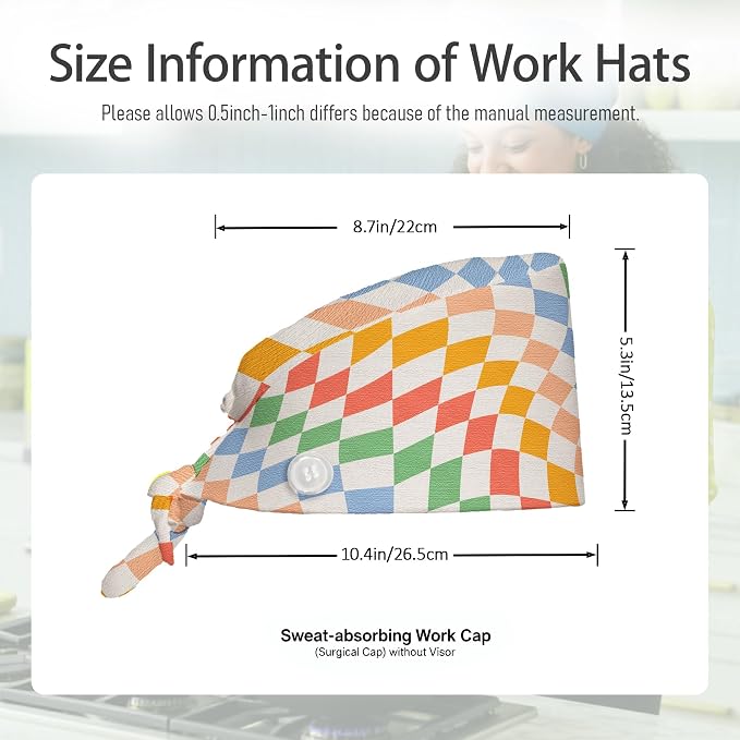 2 Pcs Working Cap with Sweatband - Image 4