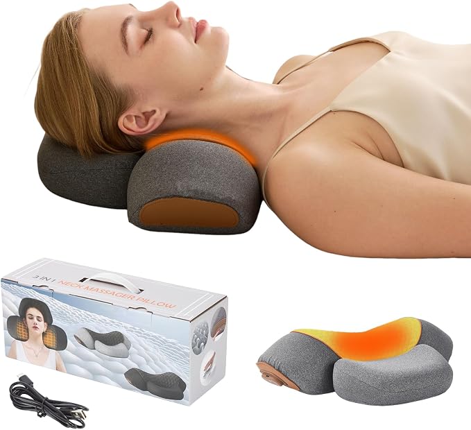 3-in-1 Neck Massager Pillow by Huieo