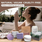 Natural Amor Handmade Bath Body Gift Set, Includes Soap Bar, Bath Bomb - Image 2
