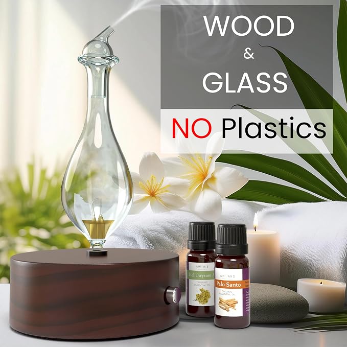 ArOmis Premium Glass Essential Oils Nebulizer - Image 2