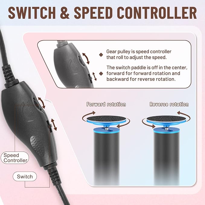 Dermawave Electric Foot File Callus Remover - Image 3
