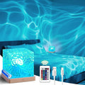 Ocean Wave Lights Projector Rechargeable, Touch Cube Color Changing Light by Unknown