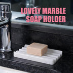 2 Pcs Marble Soap Holder, Soap Dish - Image 6