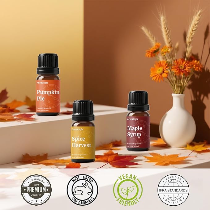 Diffuser Essential Oils, Aromtopia Fall Fragrance Oil - Image 2