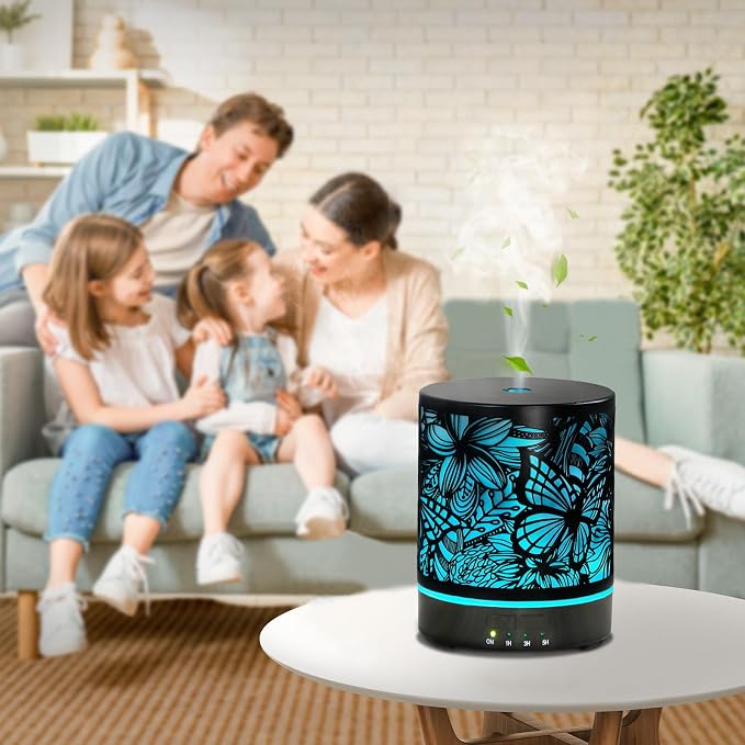 Essential Oil Diffusers 300ML Metal Aromatherapy Oil Diffusers - Image 5