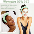 CUBACO Spa Headband and Wristband Set - Image 7