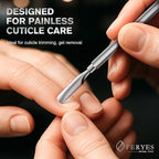 FERYES Professional Cuticle Pusher & Remover Tool - Image 5