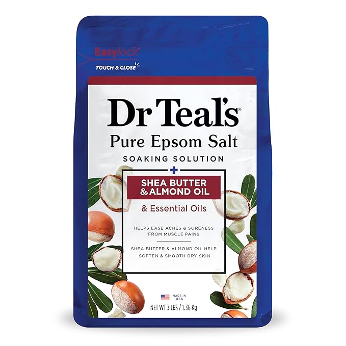 Dr Teal's Foaming Bath with Pure Epsom Salt, Shea Butter & Almond, 34 fl oz & - Image 5