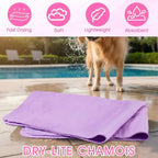 SmoothNovelty 2 Pack Swim Chamois Towel Water Absorbent Quick Dry Towel Shammy - Image 4