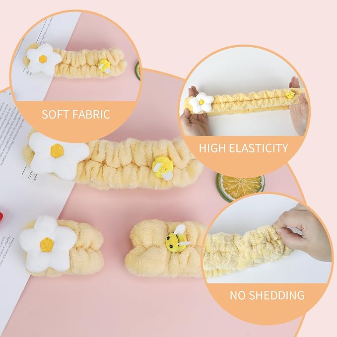 PERFECTSIGHT Kawaii Headband for Spa, Washing Face, Party - Image 2