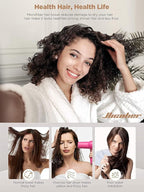 Hicober Microfiber Hair Towel, 3 Packs Hair Turbans - Image 2