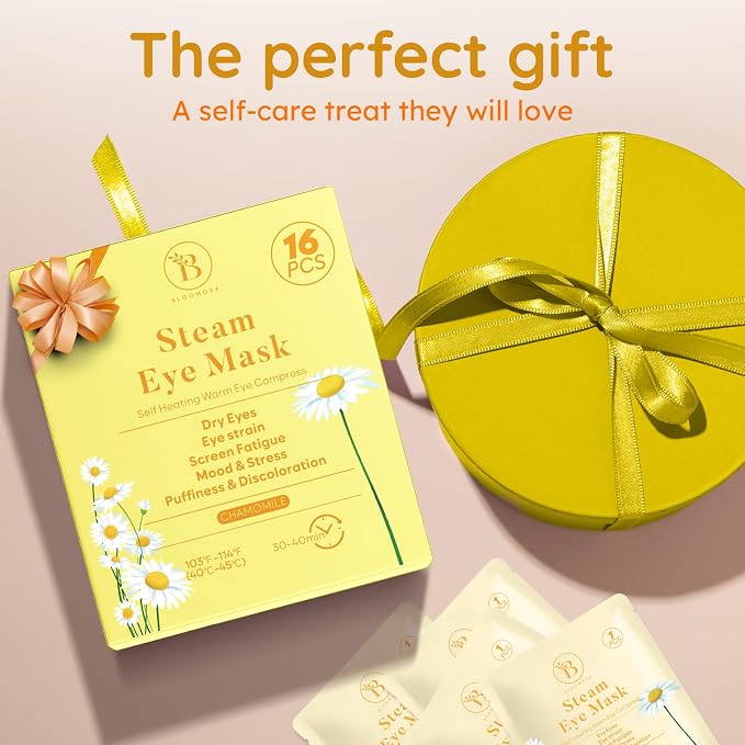 16 Pack Chamomile Steam Eye Mask - Image 7