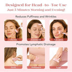BAIMEI IcyMe Jade Roller & Gua Sha, Face Roller Redness Reducing Skin Care Tools - Image 5