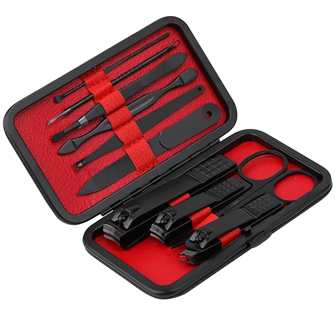 Glamne Manicure Set Nail Clippers Kit Professional Stainless Steel Nail Care - Image 2