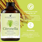 Handcraft Blends Citronella Essential Oil – Huge 4 Fl Oz – 100% Pure and - Image 4