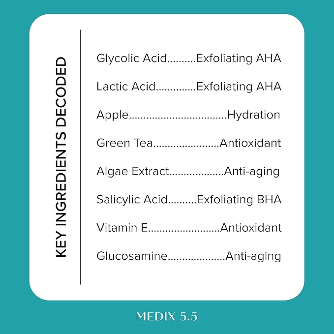 MEDIX Glycolic Acid Exfoliating Body Wash KP Bump Eraser Cleanser + 10% - Image 7