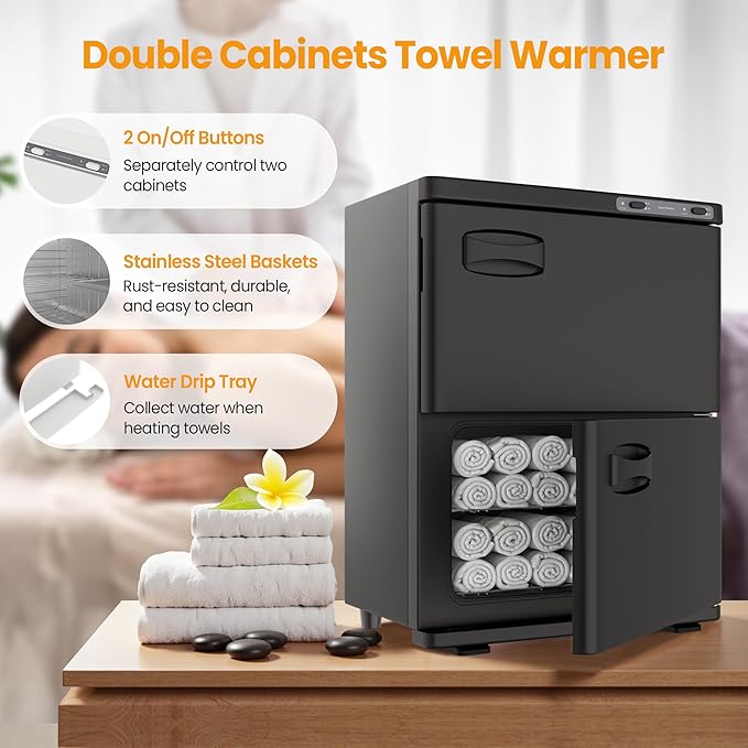 Hot Towel Warmer SalonDepot 46L Large Capacity Spa Towel Warmer - Image 4