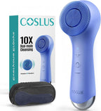 COSLUS FBS03 Face Scrubber Facial Cleansing Brush: 2 in 1 Spin and Vibration by COSLUS