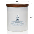 Carolina Rain Showers Scented Candle, 16 oz Wellness Relaxing Aromatherapy - Image 5