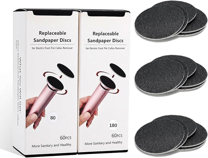 120pcs Foot File Sandpaper Discs Refill - Image 9