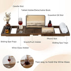 Teak Bathtub Tray - Image 2