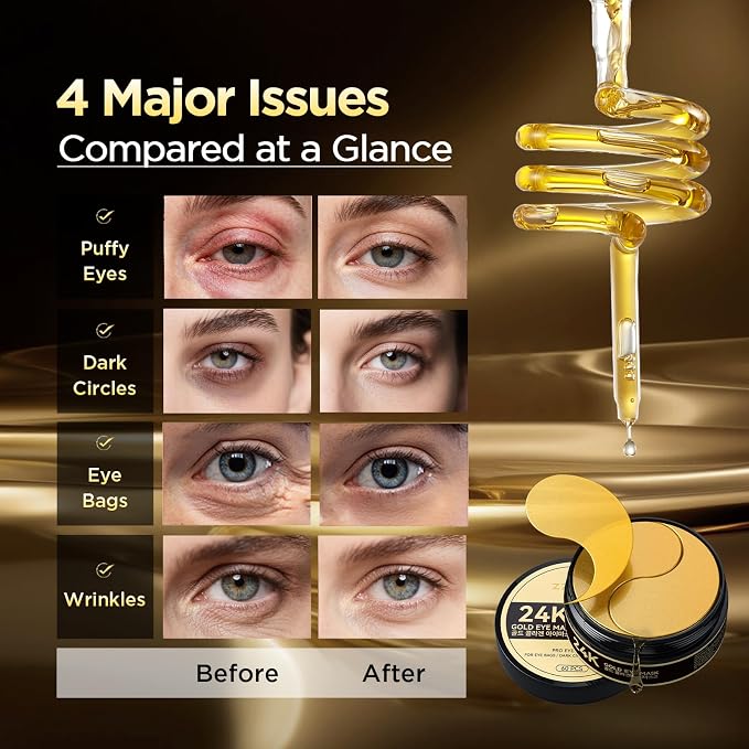 24k Gold Eye Patches - Image 8