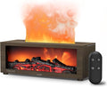 TMEHM Fireplace Flame Air Diffuser Humidifier, 7 Colors Aromatherapy Essential by TMEHM