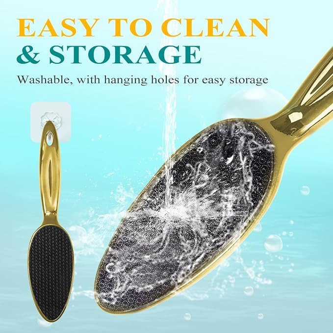 Glass Foot File, Foot Scrubber for Hard Skin Remover - Image 5