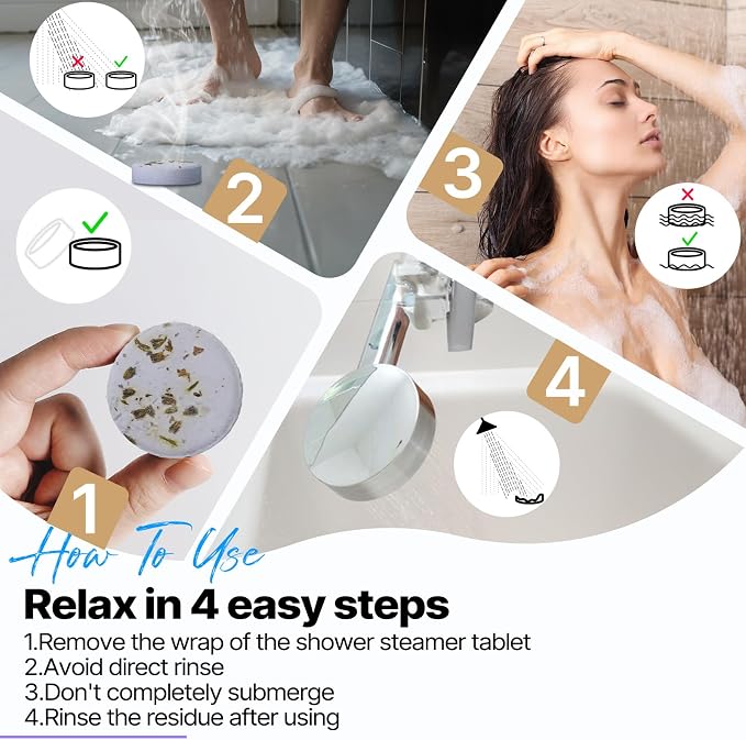 Shower Steamers Aromatherapy Birthday Gifts - Image 7