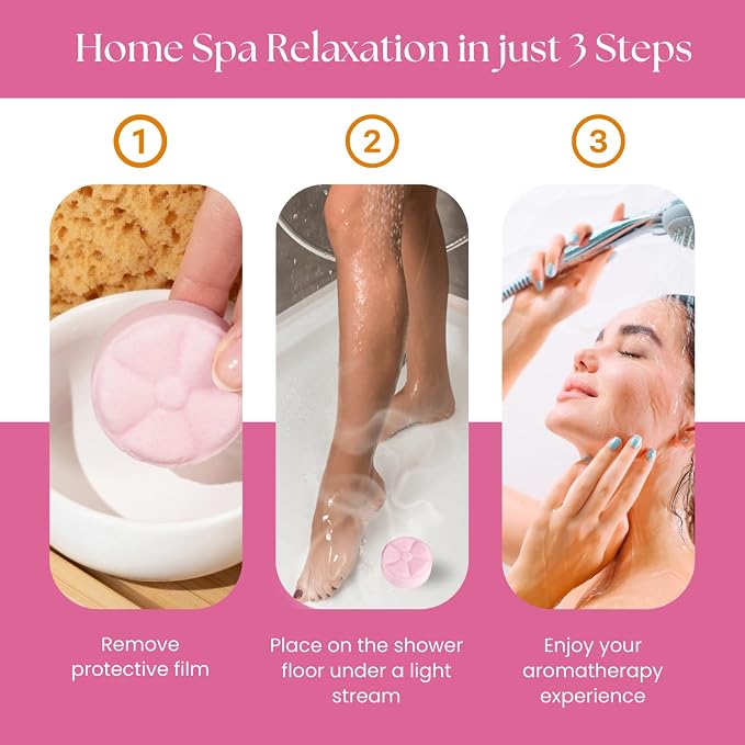 TLG Revitalize Shower Steamers Aromatherapy 7 Pack – USA Made - Image 7