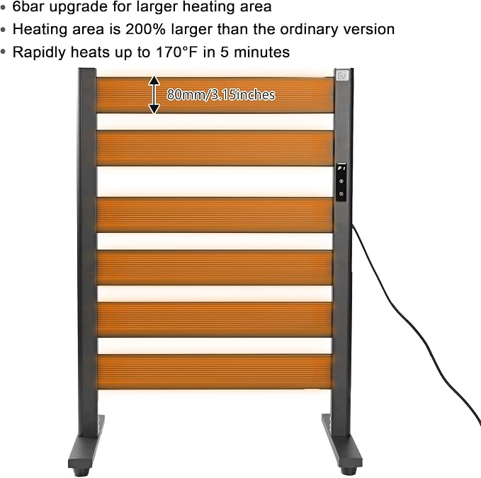 Heated Towel Racks for Bathroom, Towel Warmer Rack, Upgraded Extra-Wide Heating - Image 9