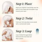Huge Cotton Hair Towel Wrap for Women - Image 2