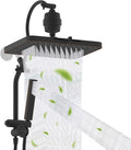 Hibbent 5-spray Filtered Rainfall Shower Head Combo, High Pressure 13'' by Hibbent