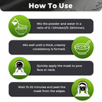 Pjordo Powder Jelly Mask for Facials Professional, Peel Off Facial Mask for - Image 8
