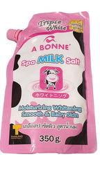 A Bonne Spa Milk Salt Moisturizes Whitens and Softens Skin 350g - Image 5