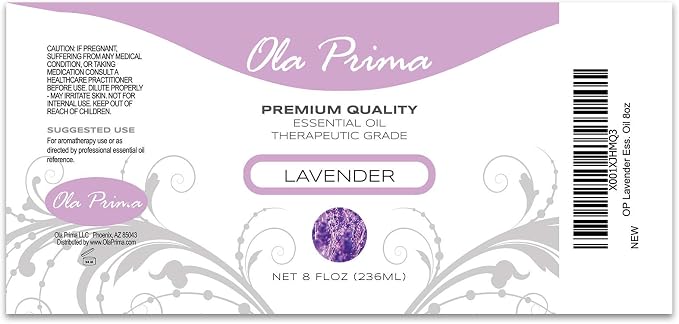 Ola Prima Lavender Essential Oil 8 Fluid Ounces - Image 11