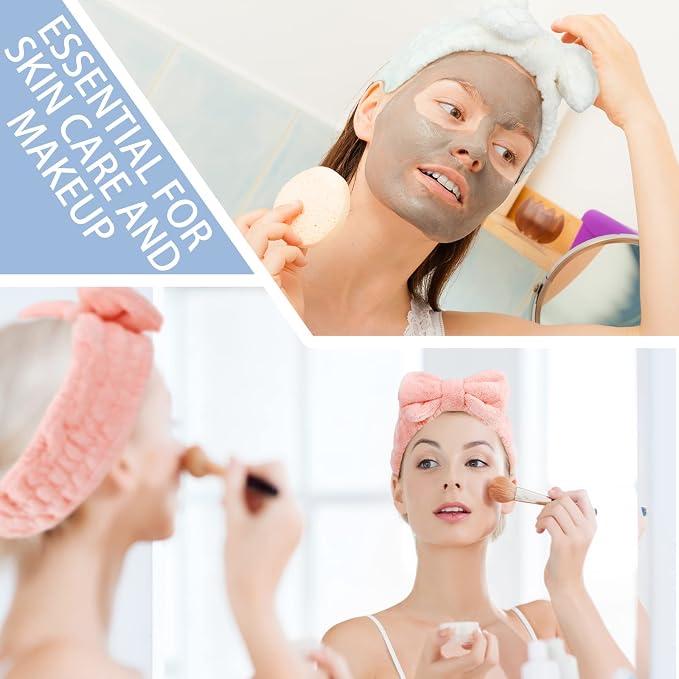 Hicarer 3-Piece Towel Headbands - Image 5