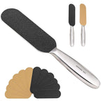 Professional Pedicure Foot File, Coarse/Fine Double Side and Reusable Stainless by AOPOCKANTECHEthernetCables