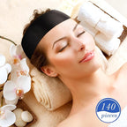 Waydress 140 Pieces Disposable Spa Facial Headbands - Image 5